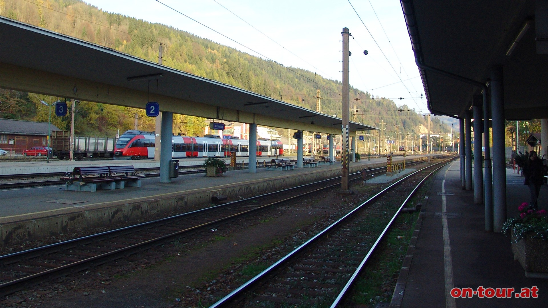 Tourausgangspunkt ist der Bahnhof Mrzzuschlag.
