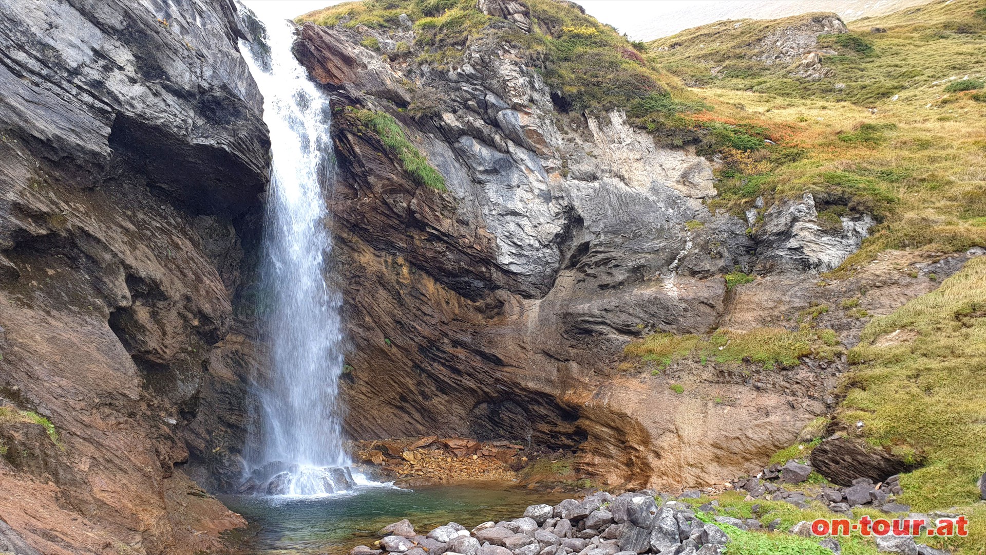 Wasserfall bei der Lanisch-Ochsenhtte.