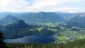 Grandiose Aussicht nach Sden; Altausseer See, Altaussee und ....