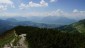Schmittenstein; 1.695 m; Blick Richtung SW, Tennengebirge und Hoher Gll.