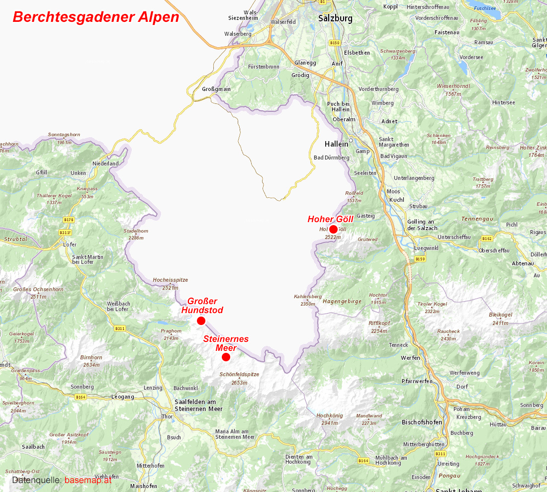 Berchtesgadener Alpen