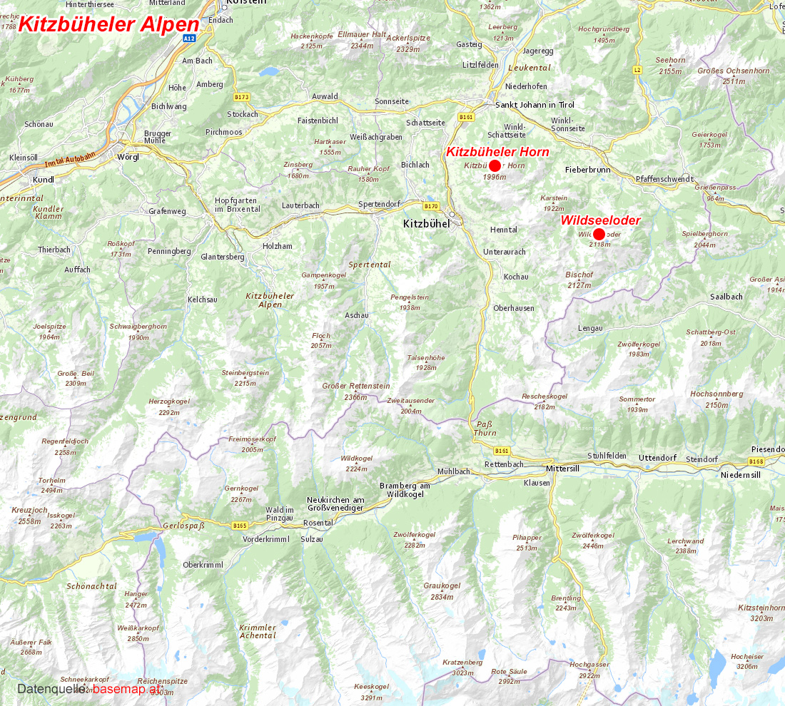 Kitzb&uuml;heler Alpen