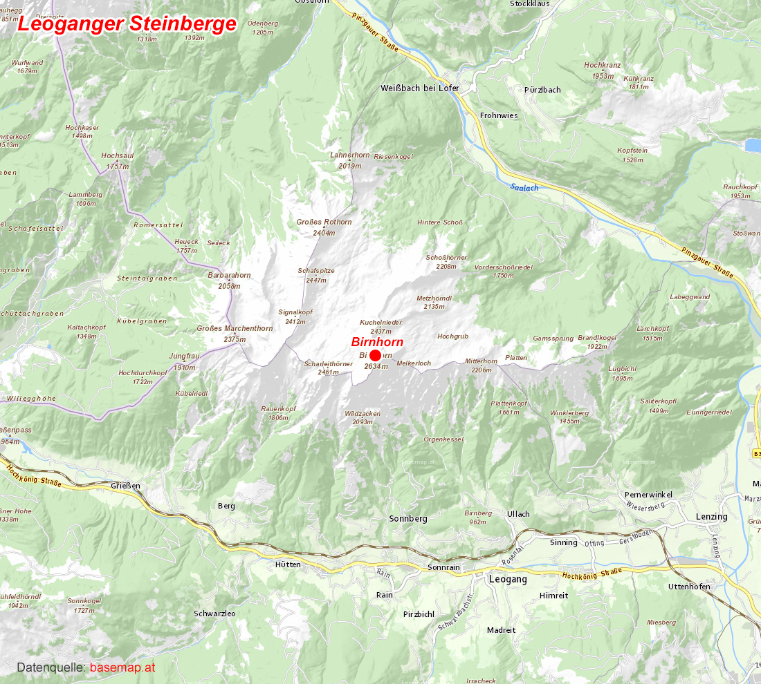 Leoganger Steinberge