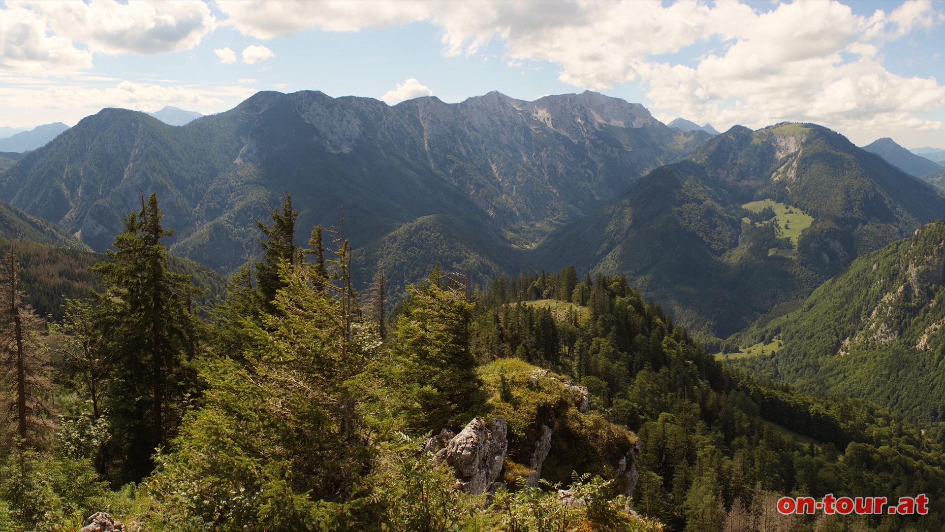 Trmpl; W-Panorama mit Sengsengebirge.