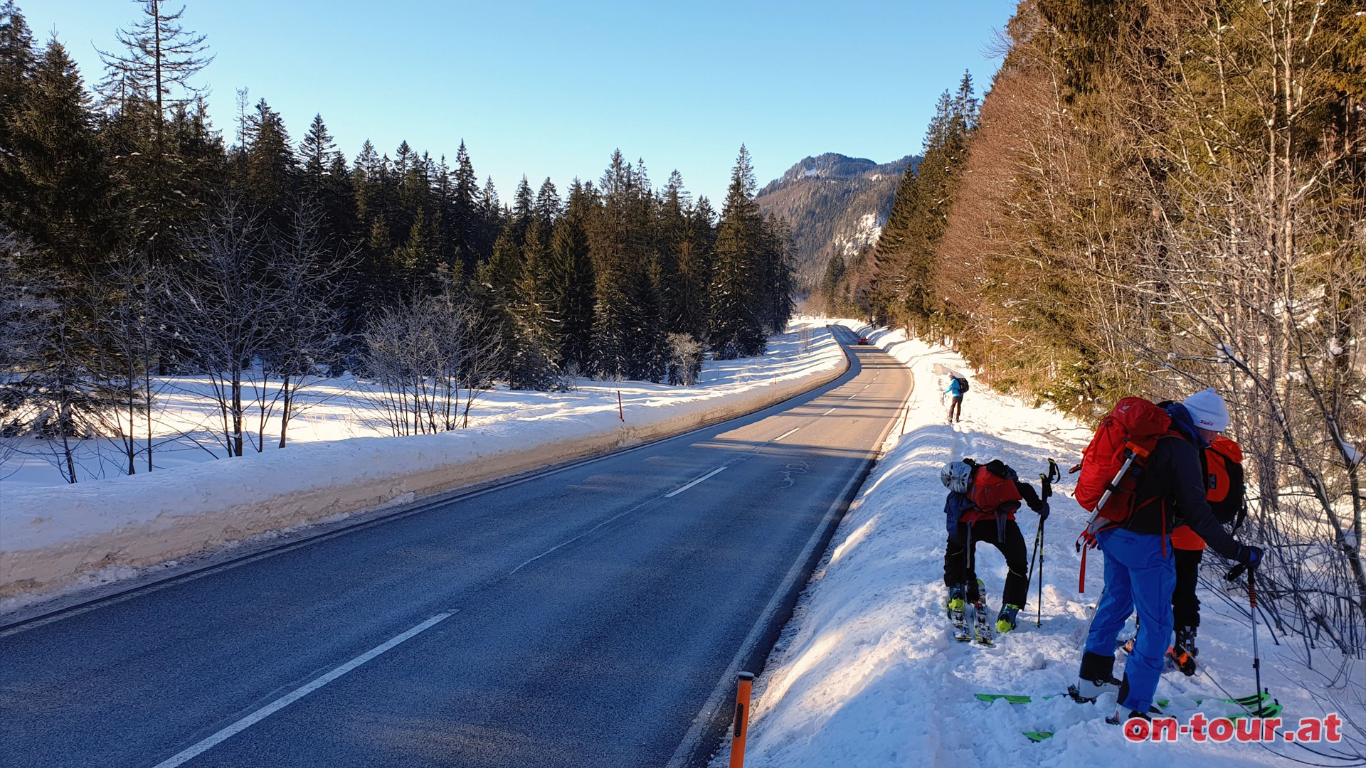 Kurzer Zustieg zum Hintersteinertal.