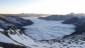 Spitze Inseln im Wolkenmeer. Sdliche Ankogel- und Sonnblickgruppe und hinter dem Mlltal die Kreuzeckgrupppe.