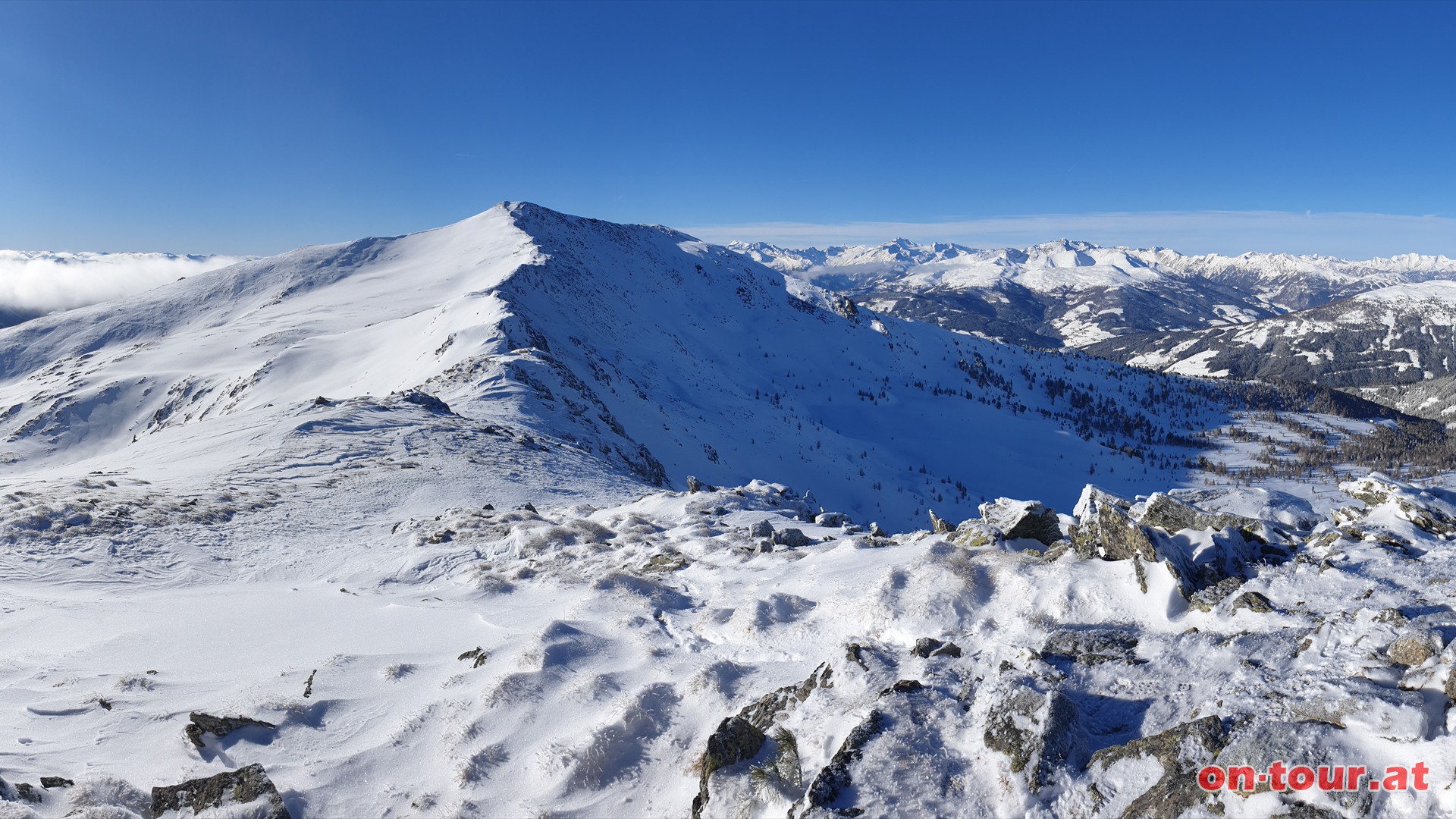 Brenaunock; SW-Panorama mit Hoher Pressing.