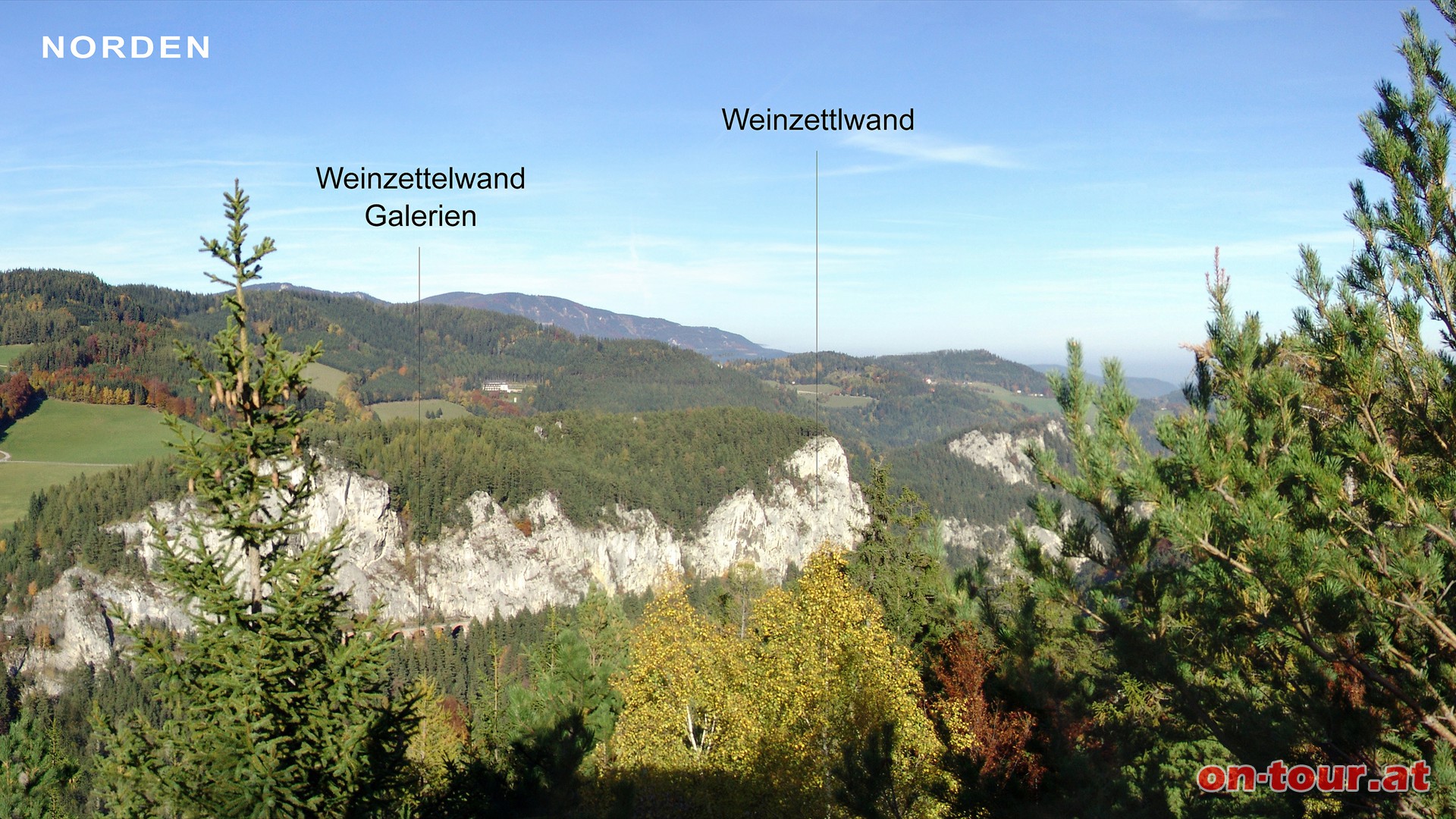 Doppelreiteraussichtswarte NO-Panorama