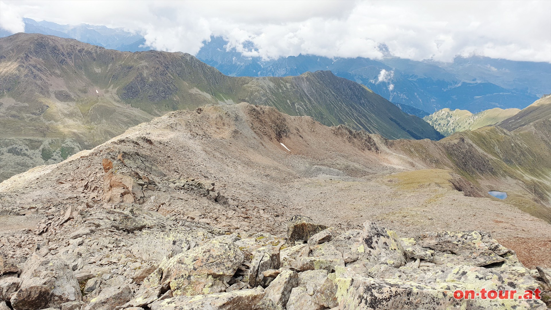 Rckblick zum Arzkopf.