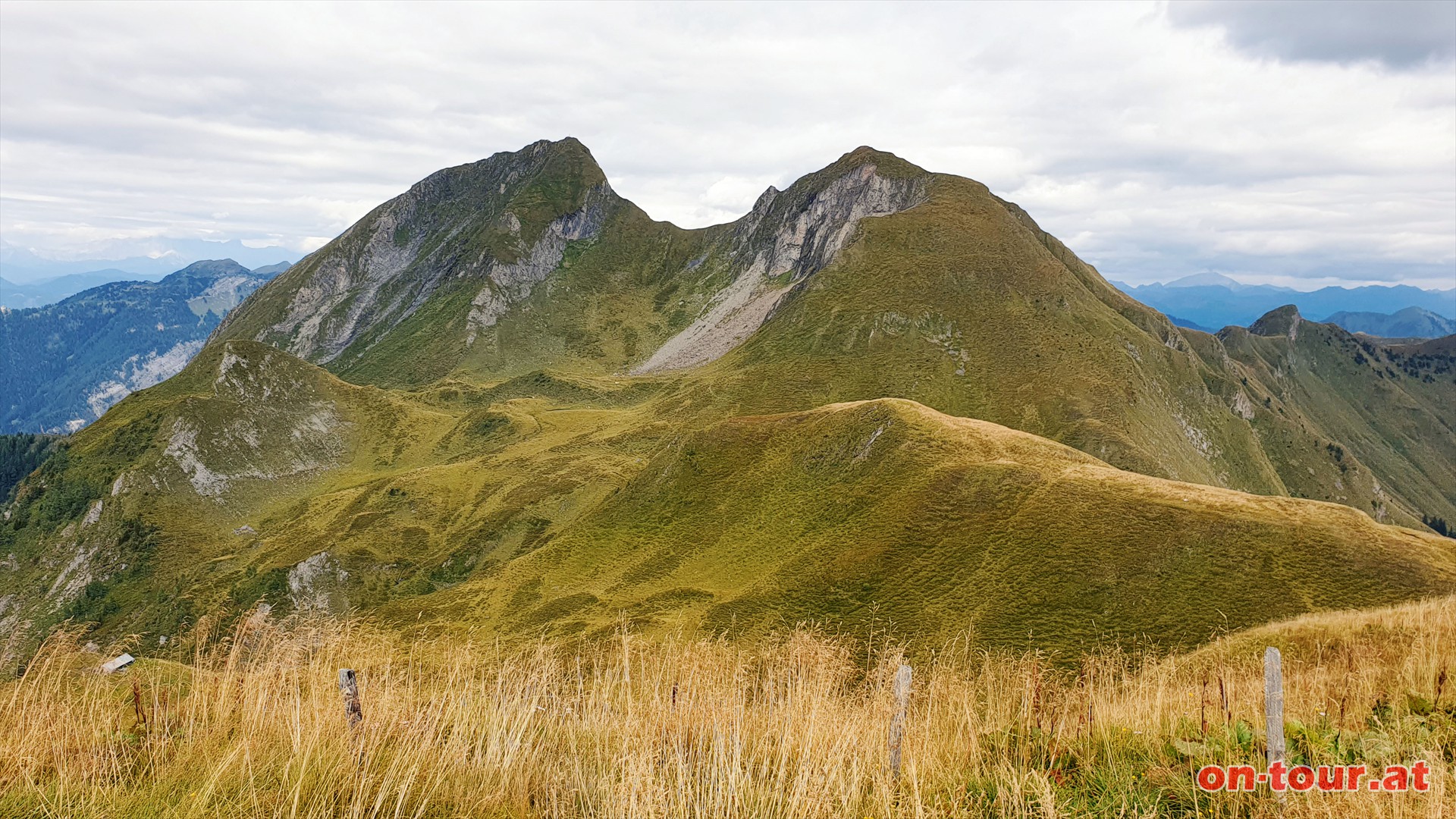 Bernkogel und Sladinkopf im Osten.