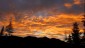 Abstieg ber den direkten Weg nach Rauris mit Sonnenuntergang.