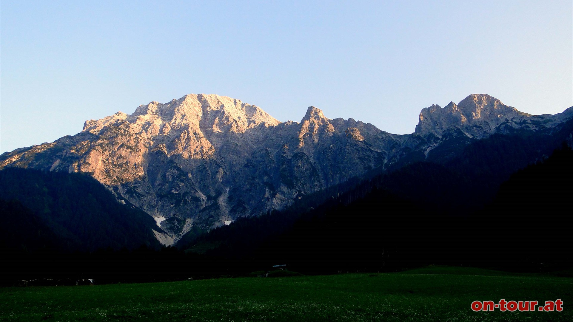 Birnhorn Sdflanke im Leoganger Ullachtal.