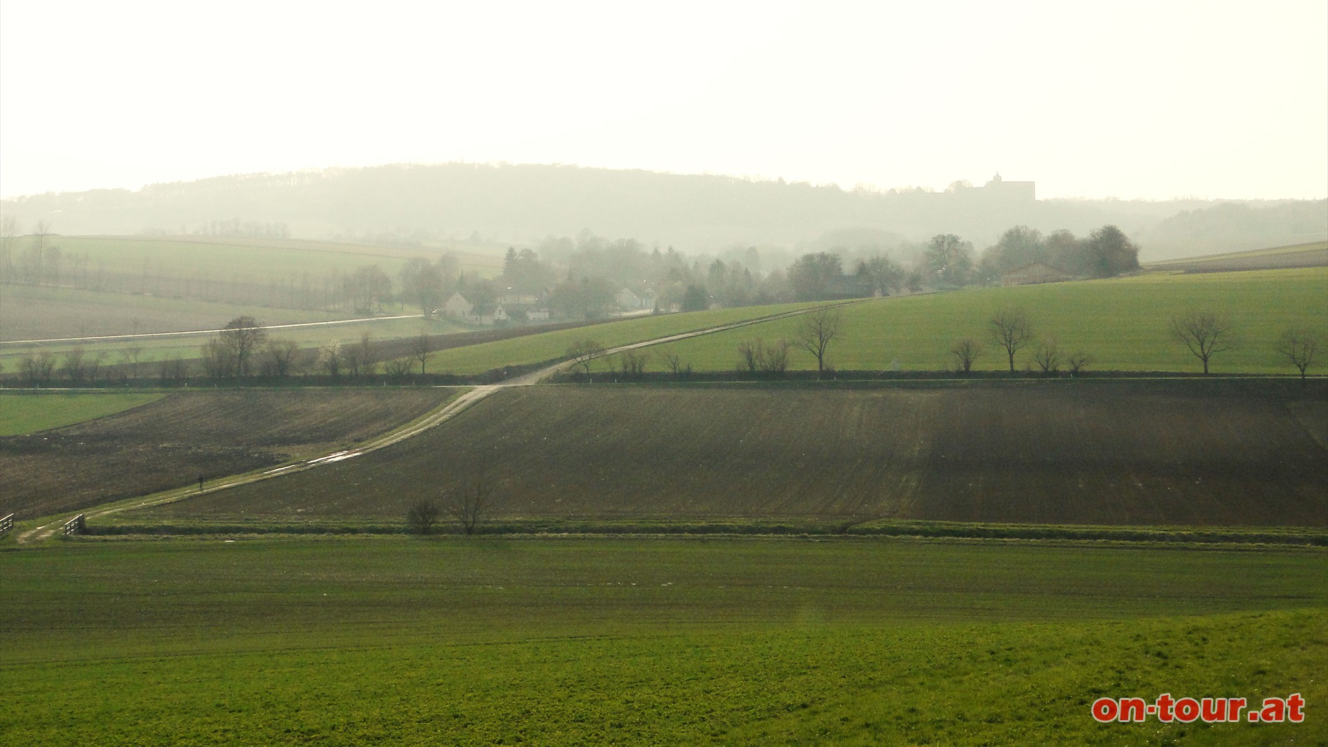 ber Feld- und Wiesenwege nun nach Steinbach und schlielich wieder zurck nach Ernstbrunn.
