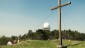 ber den Zahlberg erreichen wir schlielich das Gipfelkreuz am Buschberg. Der Gipfelbereich wird von einem Schwarzfhrenwald umrahmt.