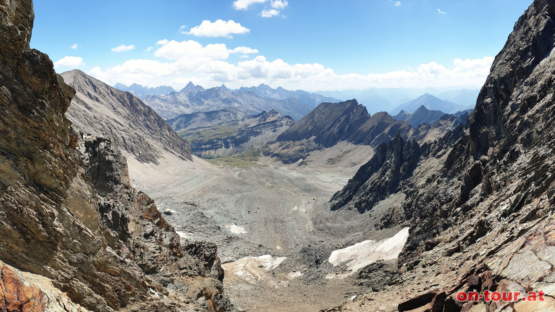Rckblick ins Leitertal.