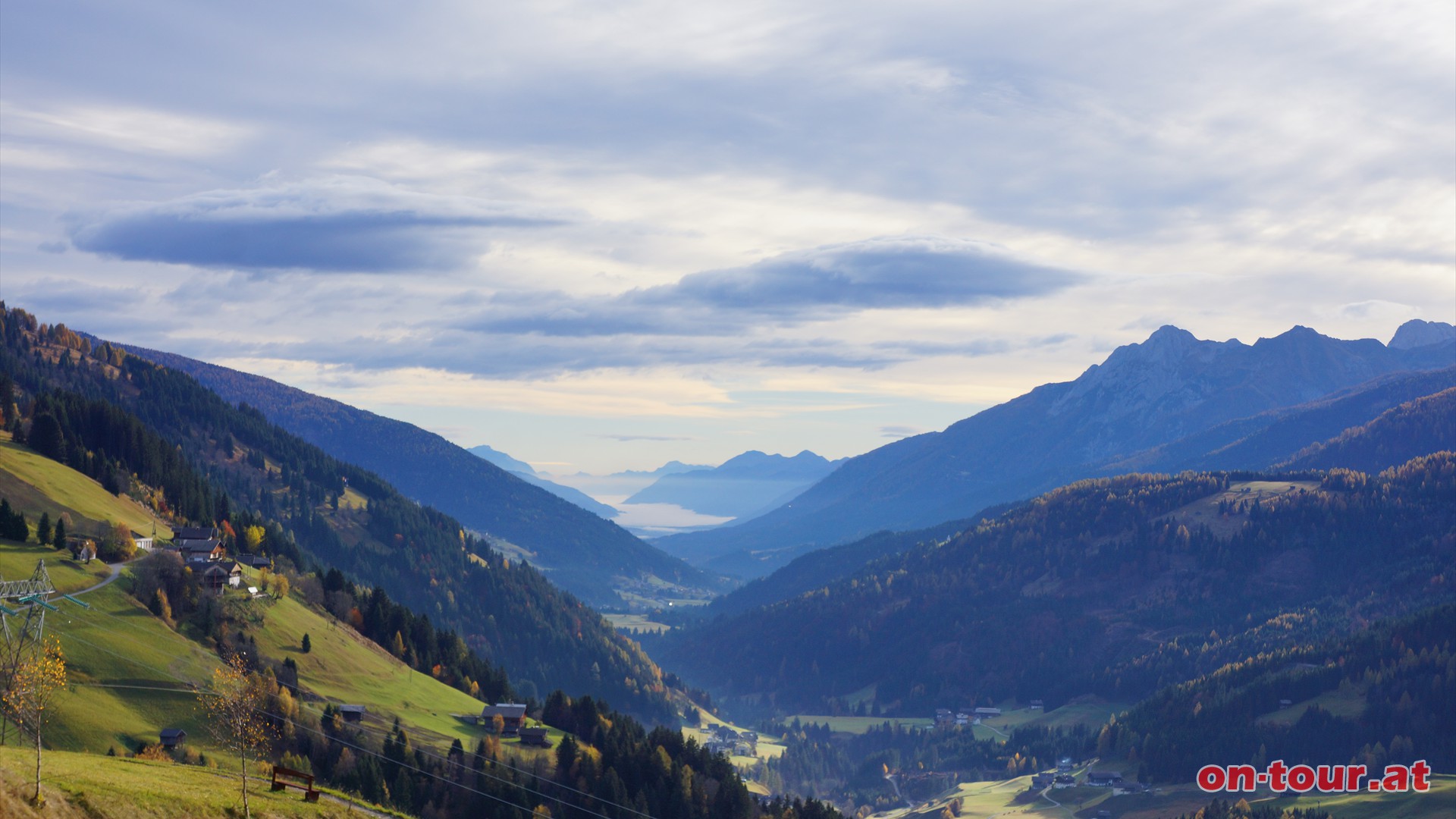 Ausgangspunkt: Obereggen; Lesachtal im Osten.