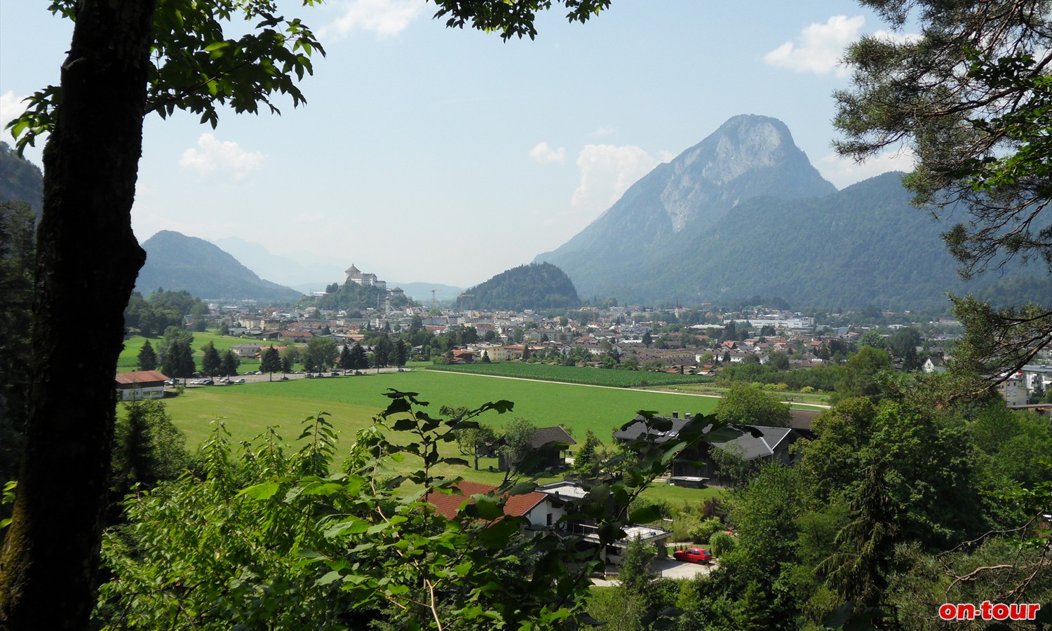 Blick zur Festung Kufstein.