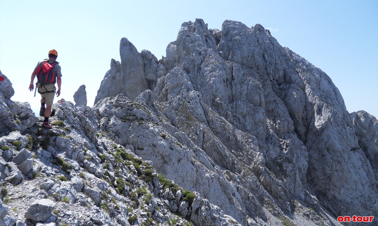 Weiter zum Ellmauer Halt.