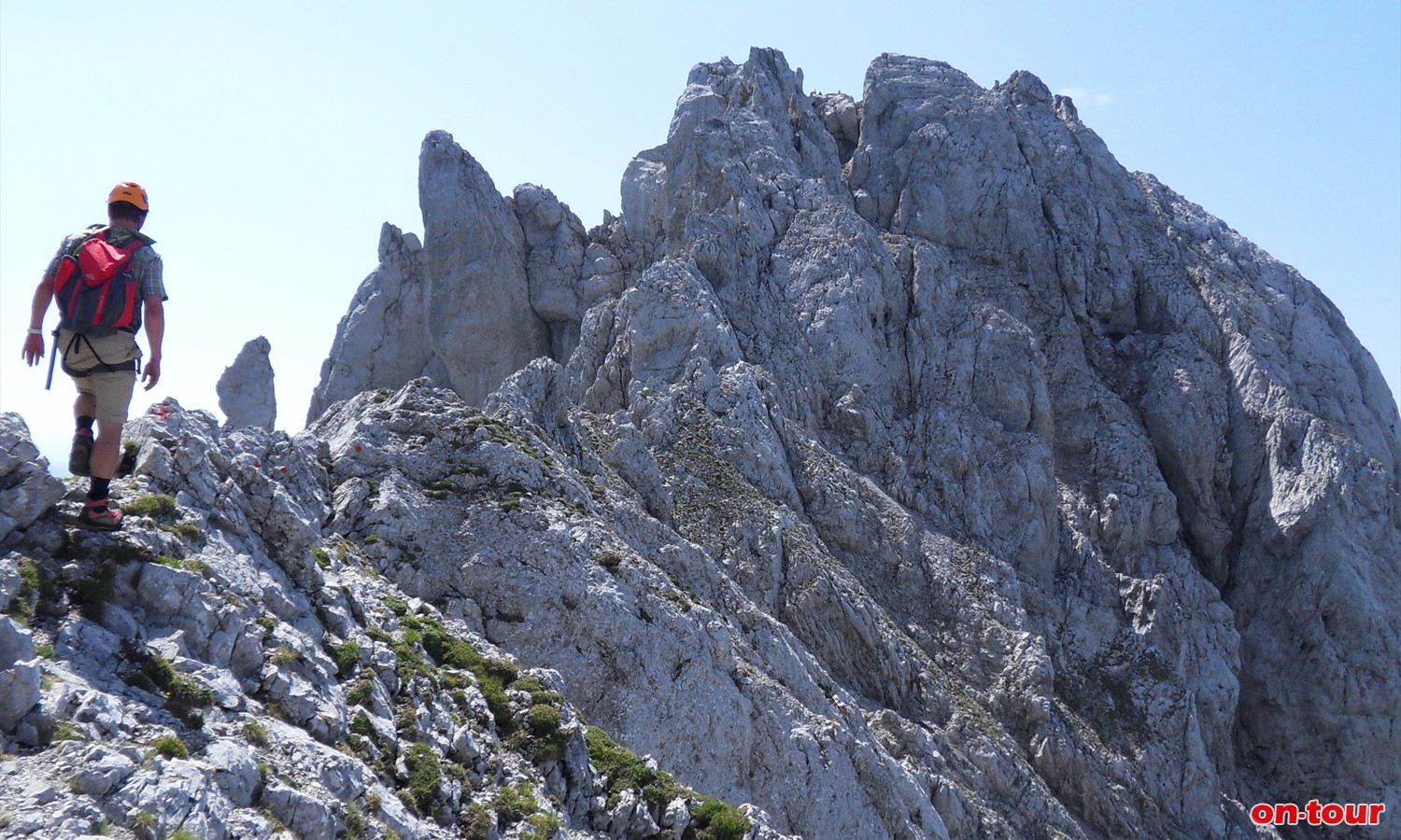 Ellmauer Halt; h�chste Erhebung im Kaisergebirge. Gro�artige 3-Gipfel Runde im Herzen des Wilden Kaisers.