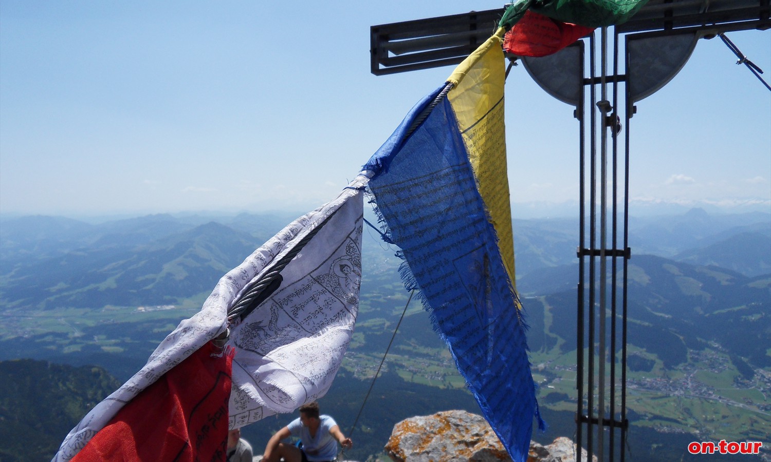 Die Kitzb�heler Alpen im S�den.