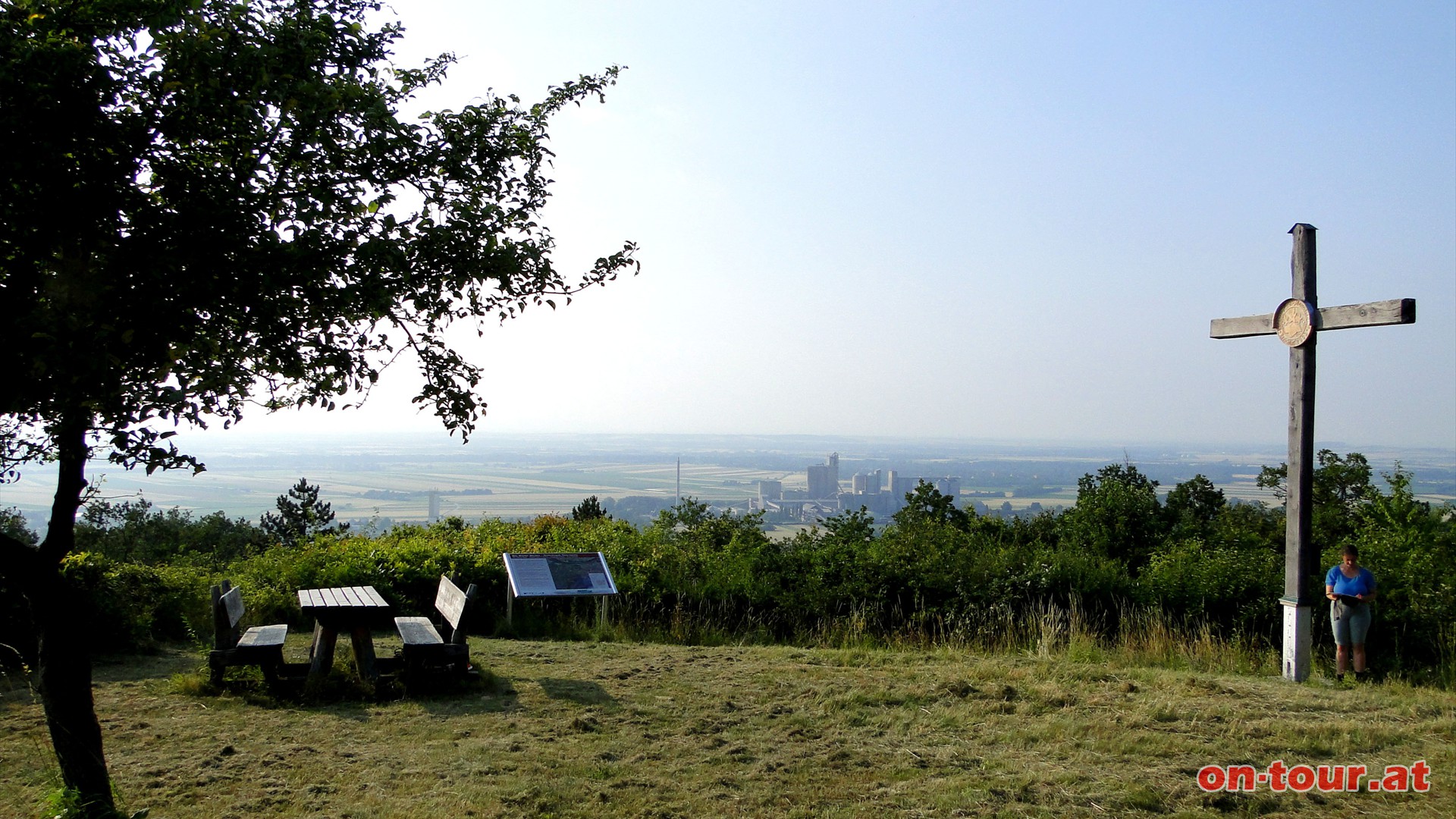 ... Panorama-Dekoration -Wiener Becken-.