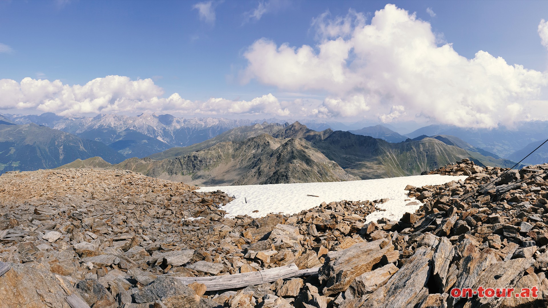 Furgler; NO-Panorama mit nrdlicher Samnaungruppe.