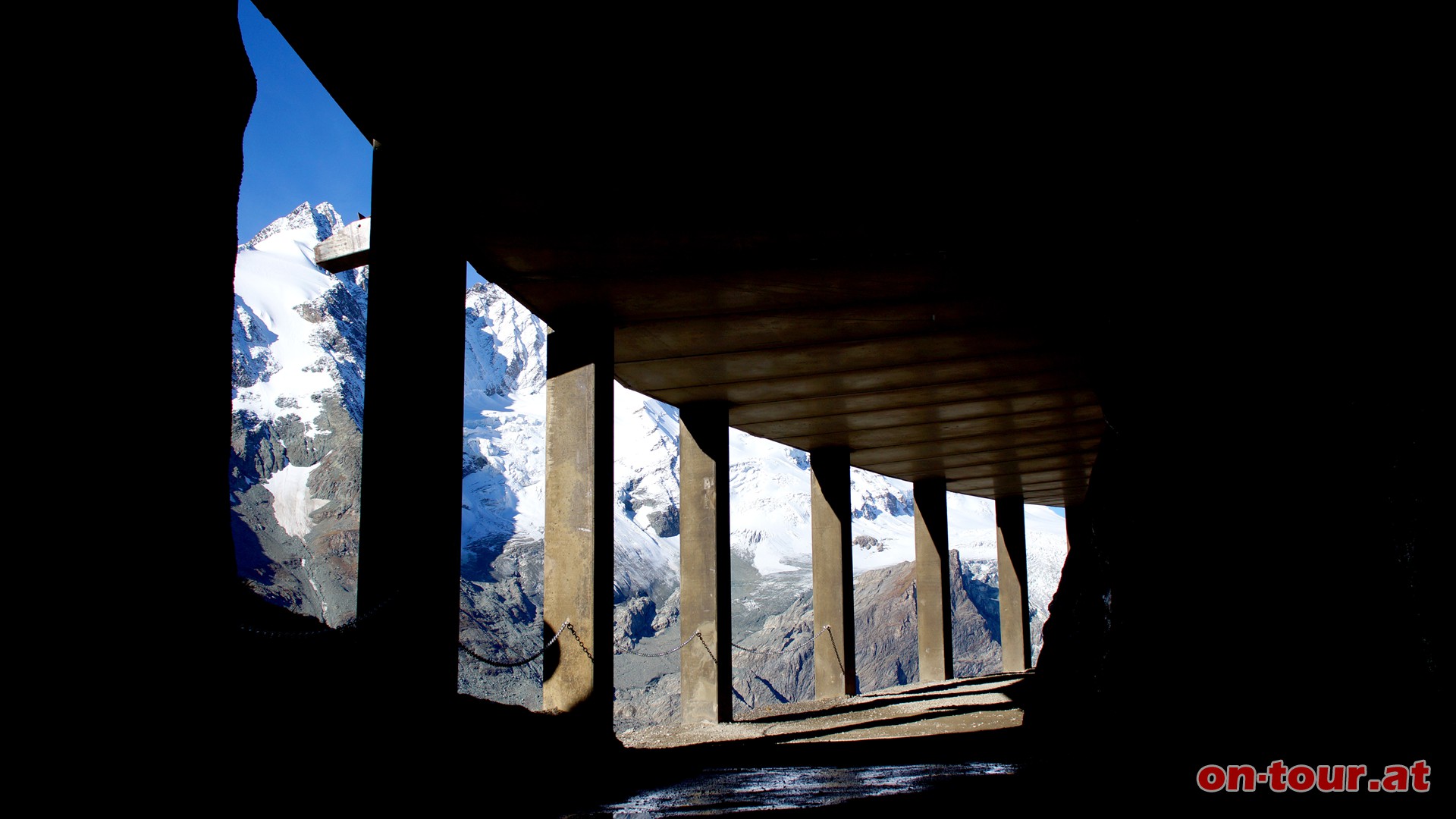 Der Groglockner als stndiger Begleiter.