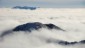 Besonders eindrucksvoll taucht der, weit im Sden liegende Zirbitzkogel aus dem Wolkenmeer auf. Im Vordergrund das Glaneck.