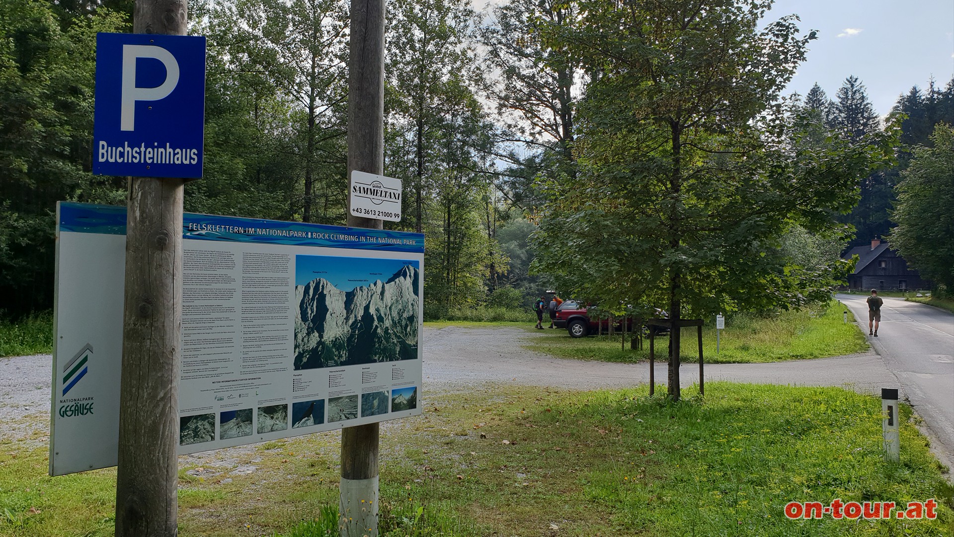 Start: Parkplatz Buchsteinhaus