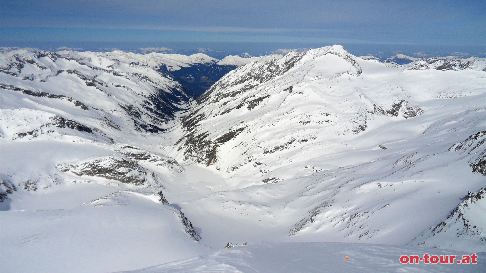 Das lang gestreckte Obersulzbachtal im Nordwesten inkl. der Krsinger Htte.