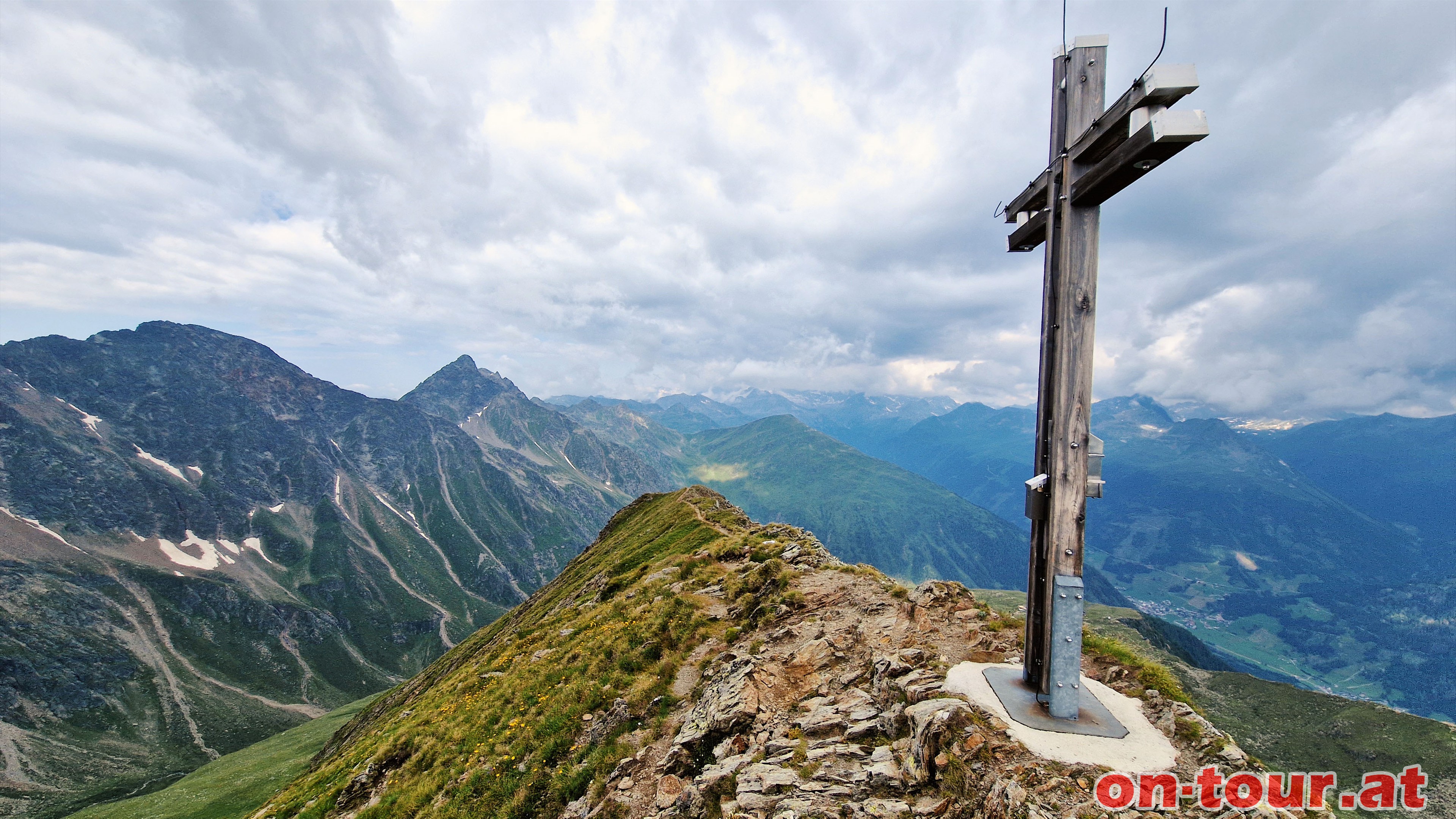 Groer Leppleskofel; W-Panorama mit oberen Defereggental.