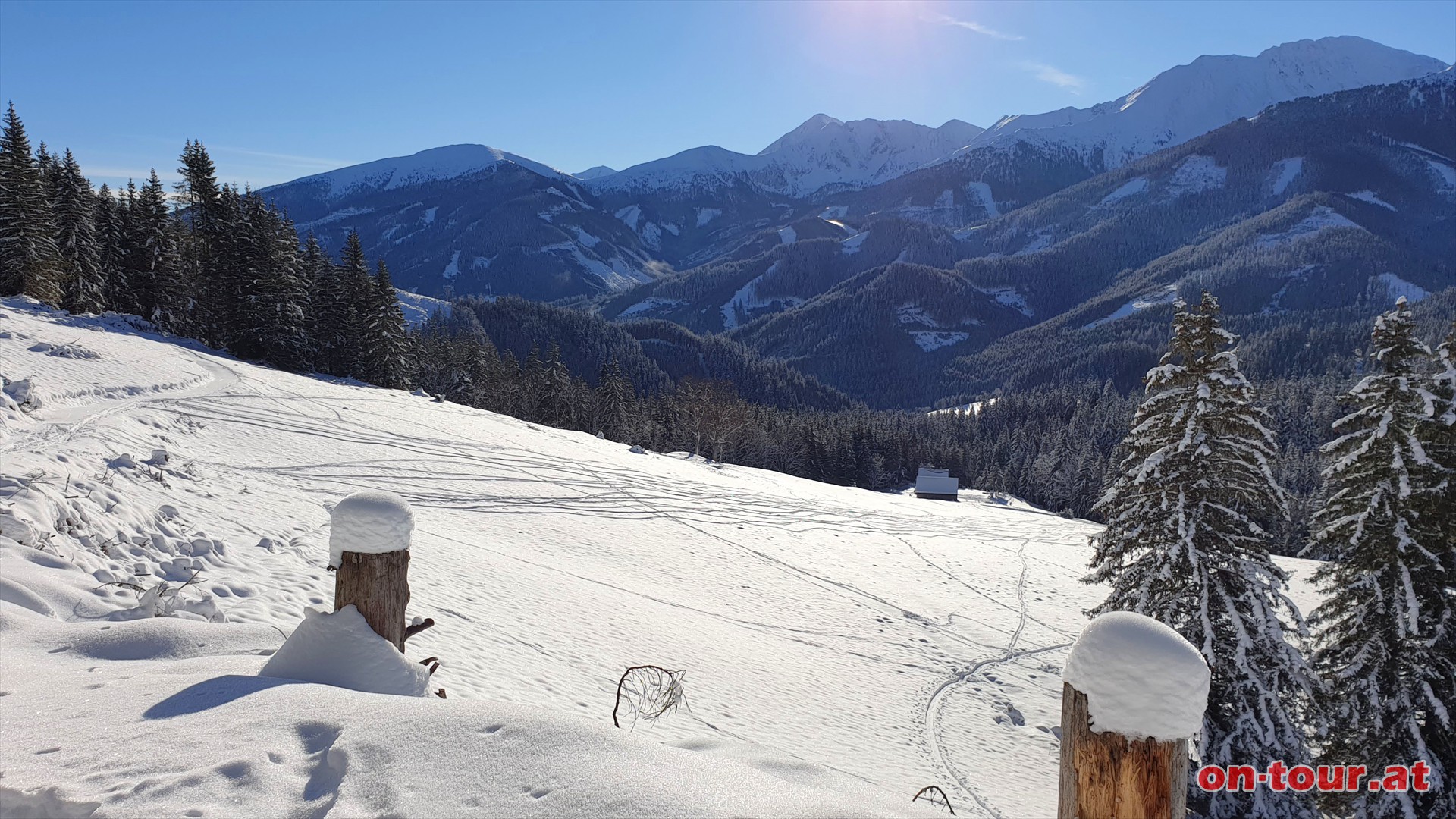 Blick zurck ins Liesingtal.