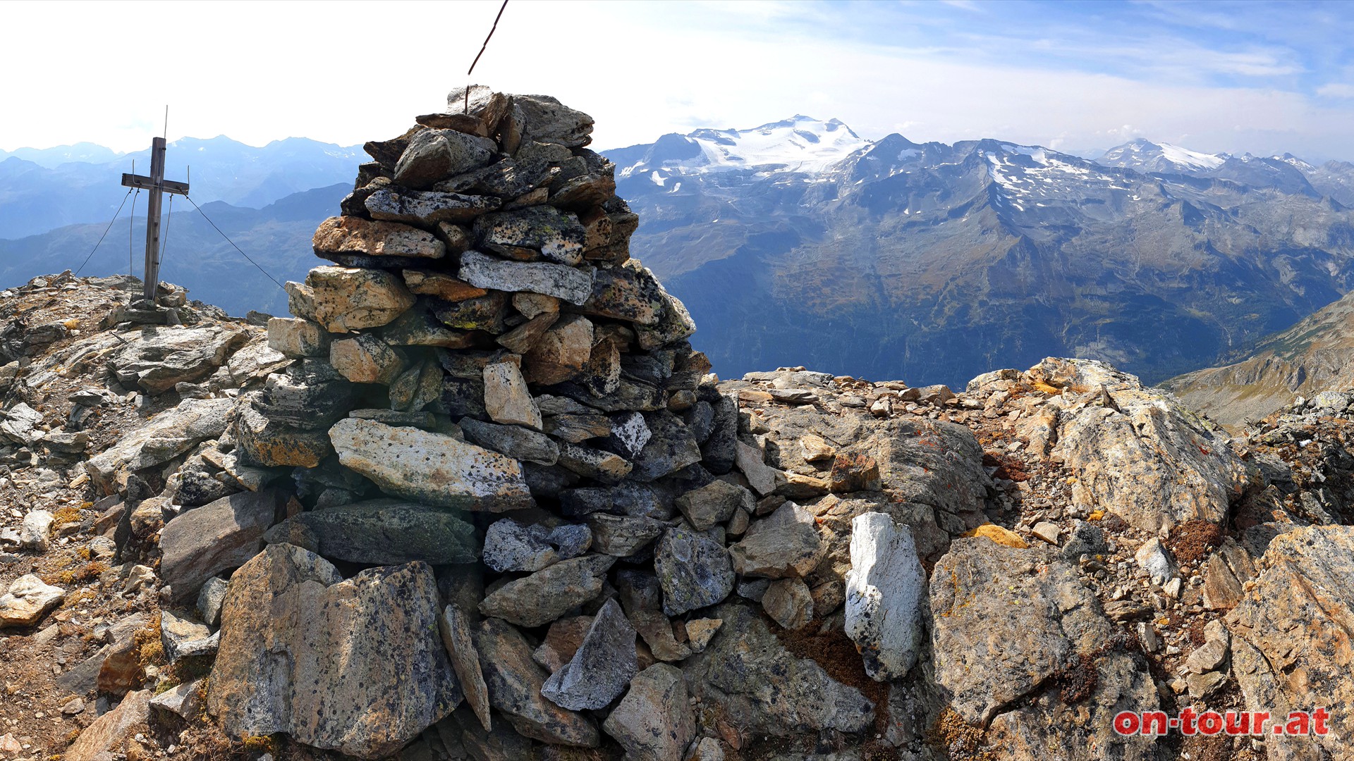 Groer Sonnblick; SW-Panorama