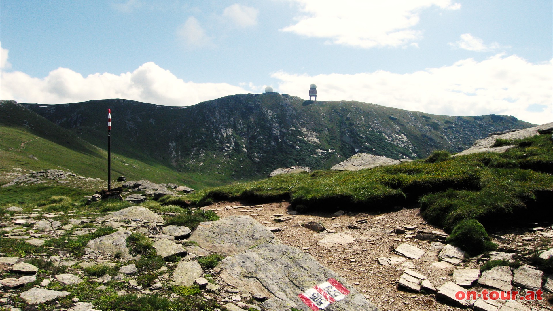 Der Groe Speikkogel; ein weithin sichtbarer und markanter Gipfel im Naturschutzgebiet Koralm.