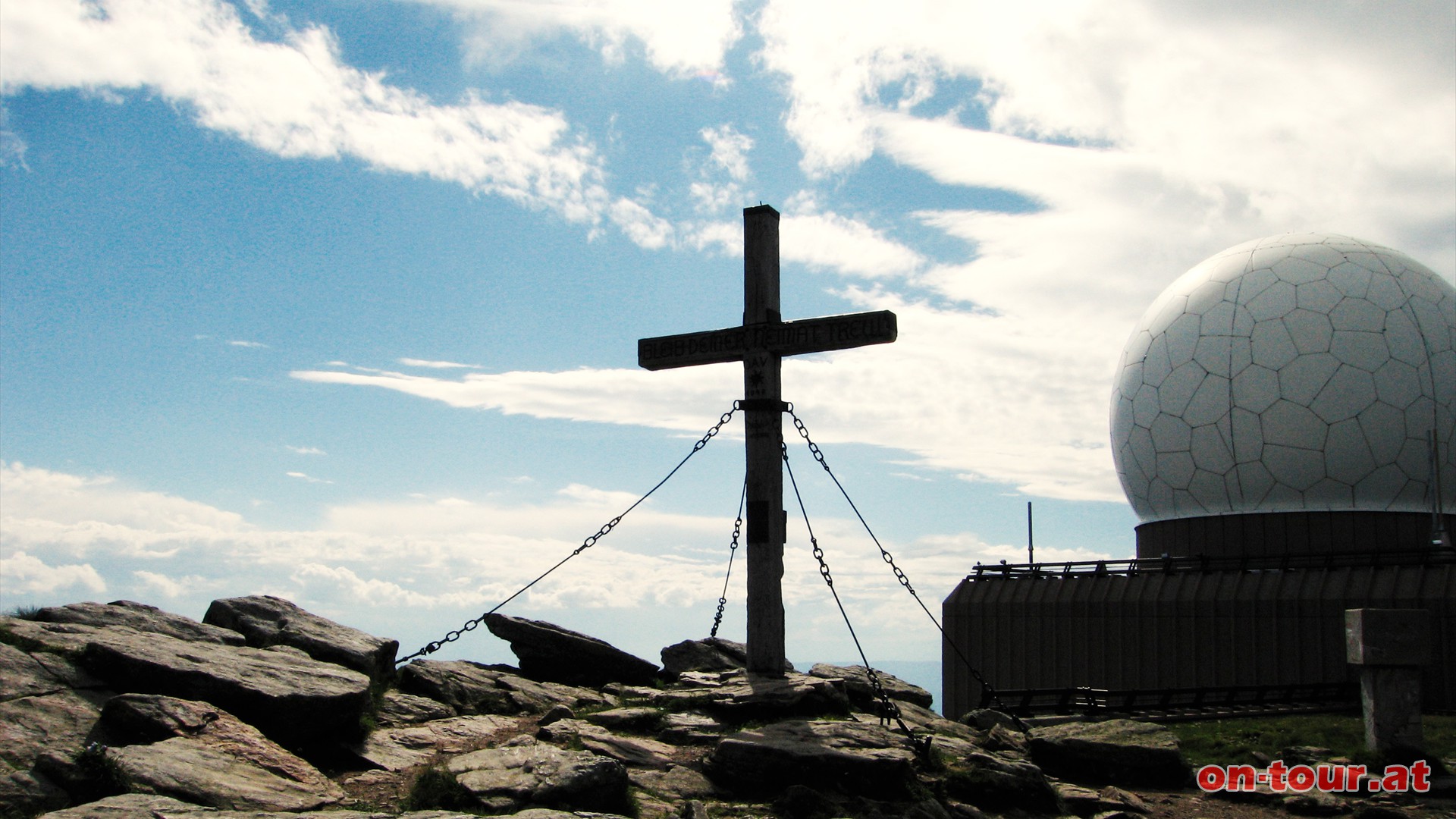 Speikkogel und die Luftraumberwachungseinrichtung Goldhauben.