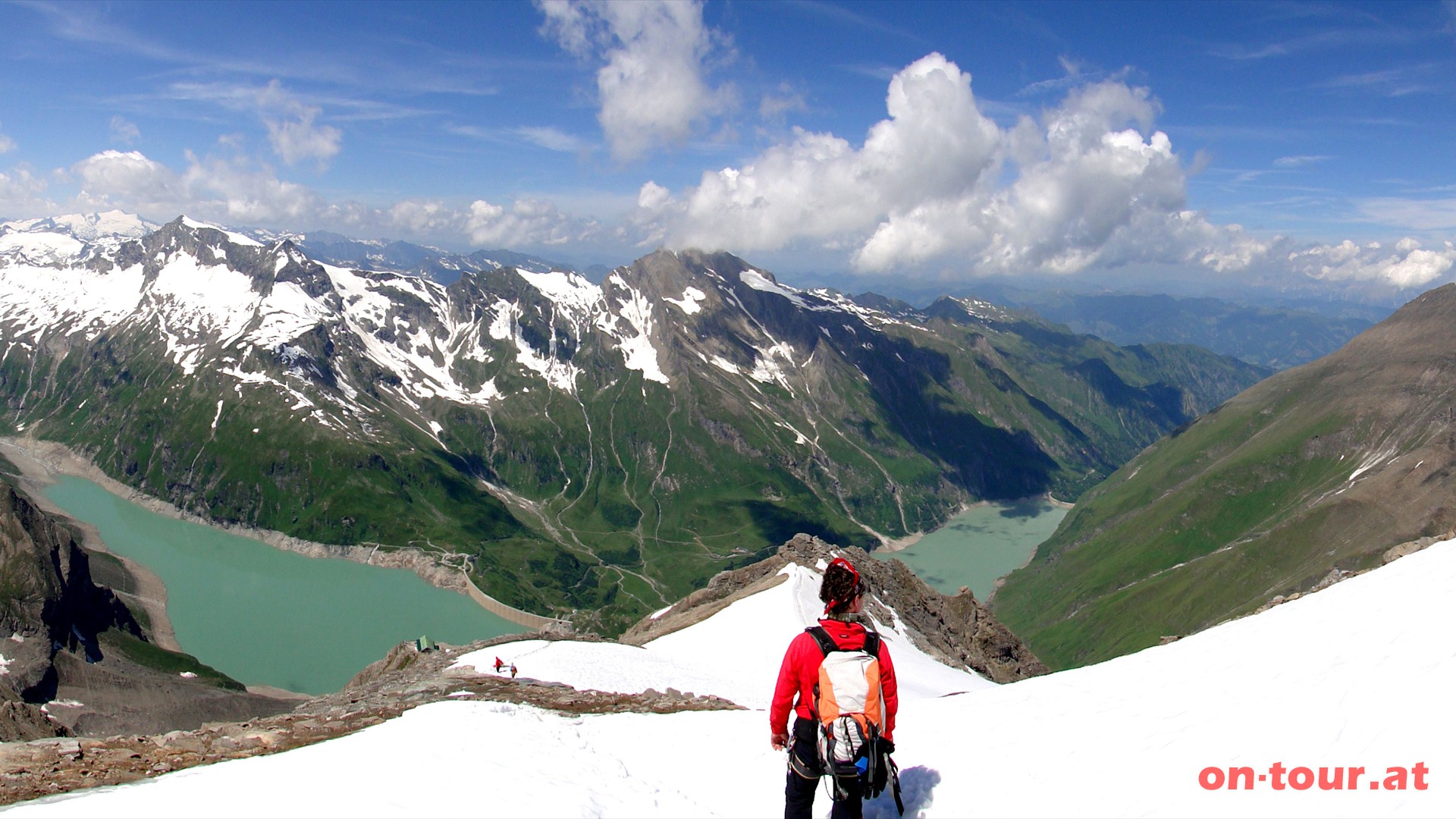 Grandioser Tiefblick ins Kapruner Tal.