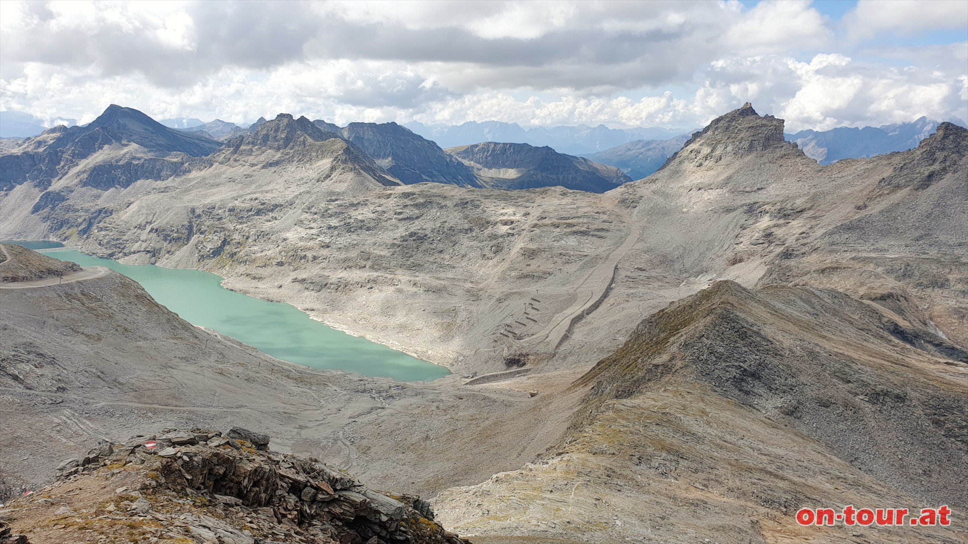 Herzog-Ernst-Spitze; SW-Blick zum Alteck und Hochwurtenspeicher.