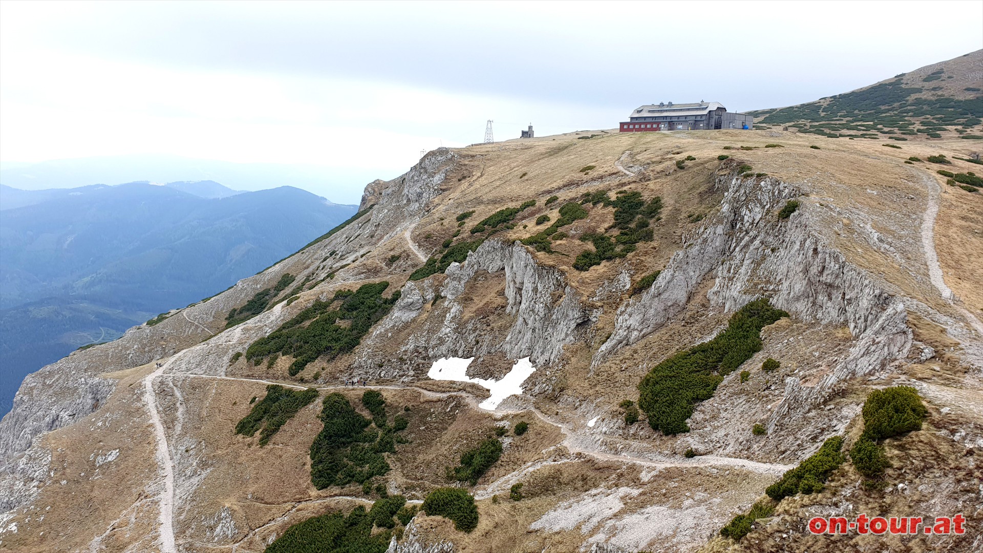 Das Karl-Ludwig Haus am Wetterkogel.