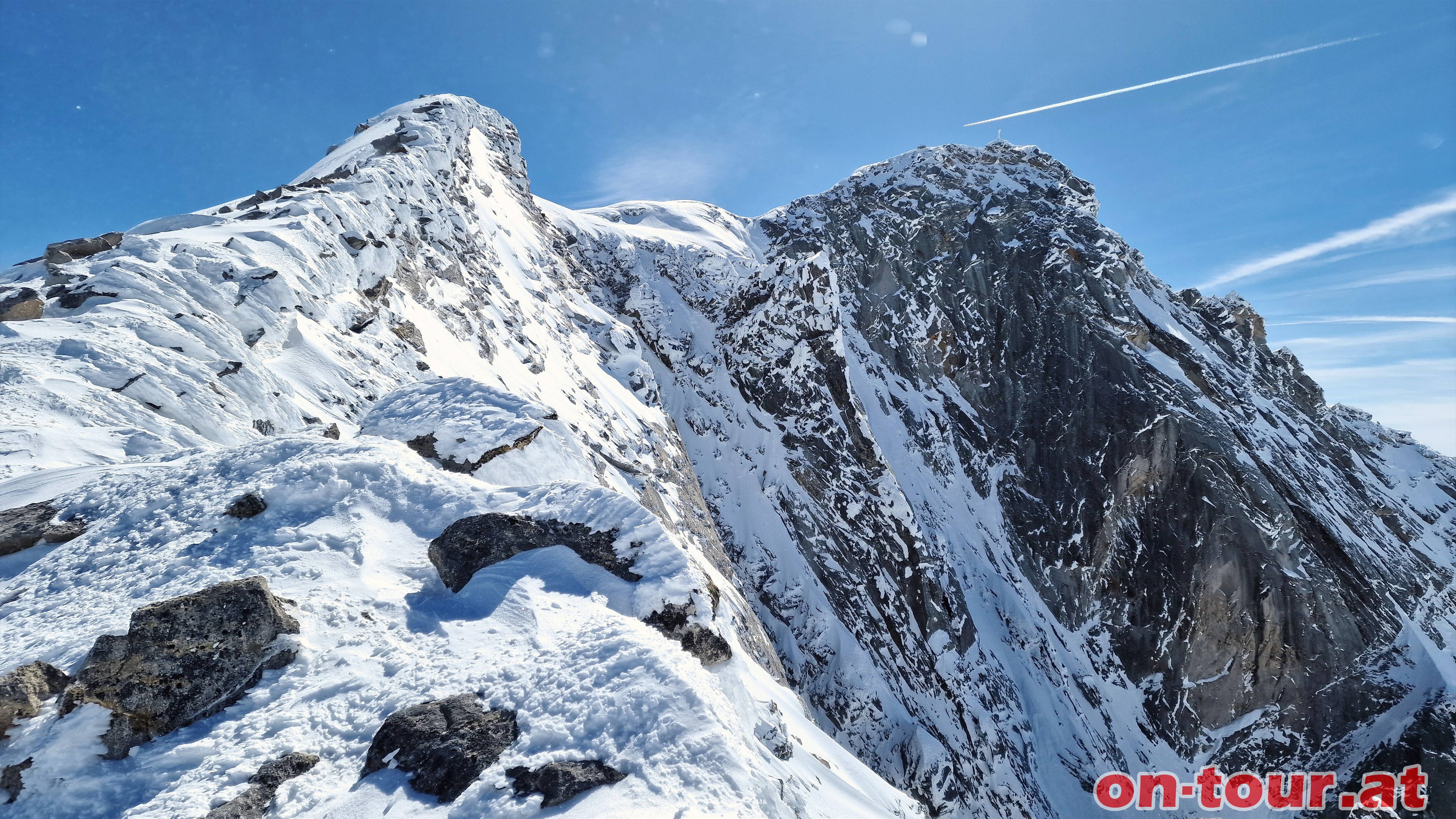 Am Grat zur Hochalmspitze.