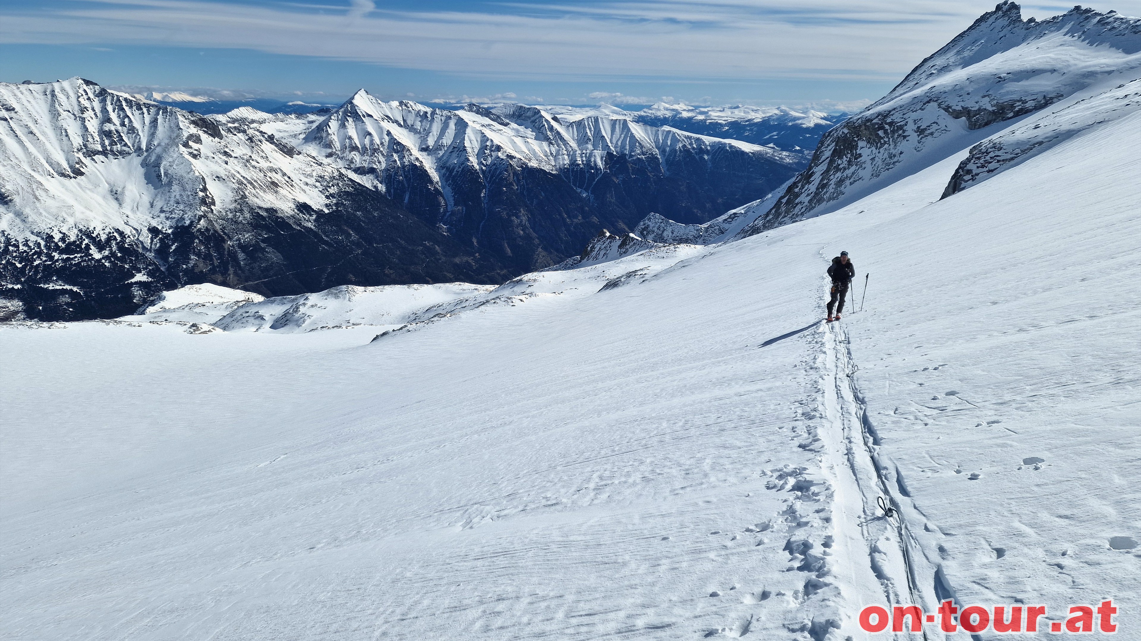 Rckblick ins Maltatal.