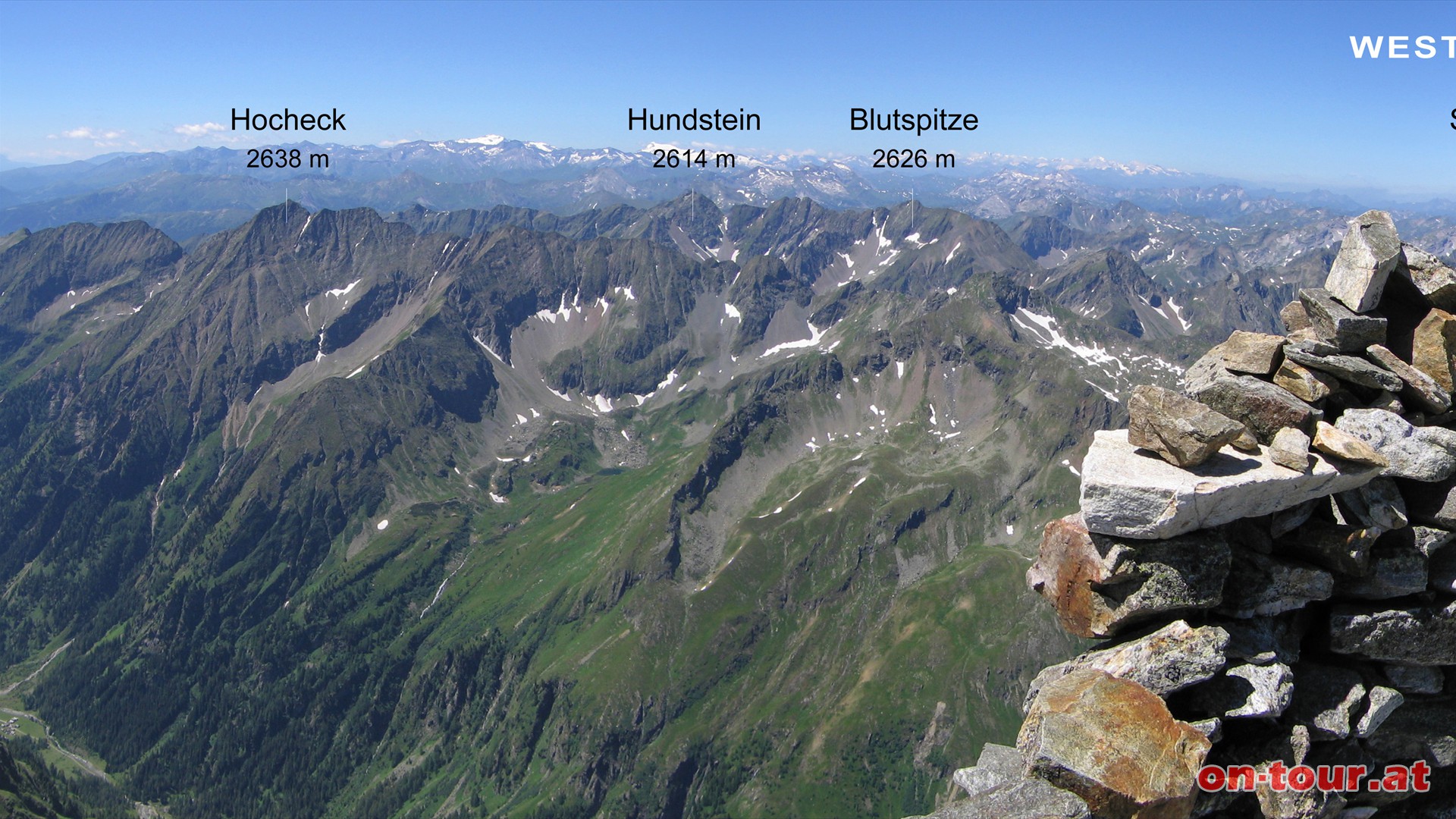 Hochgolling SW-Panorama