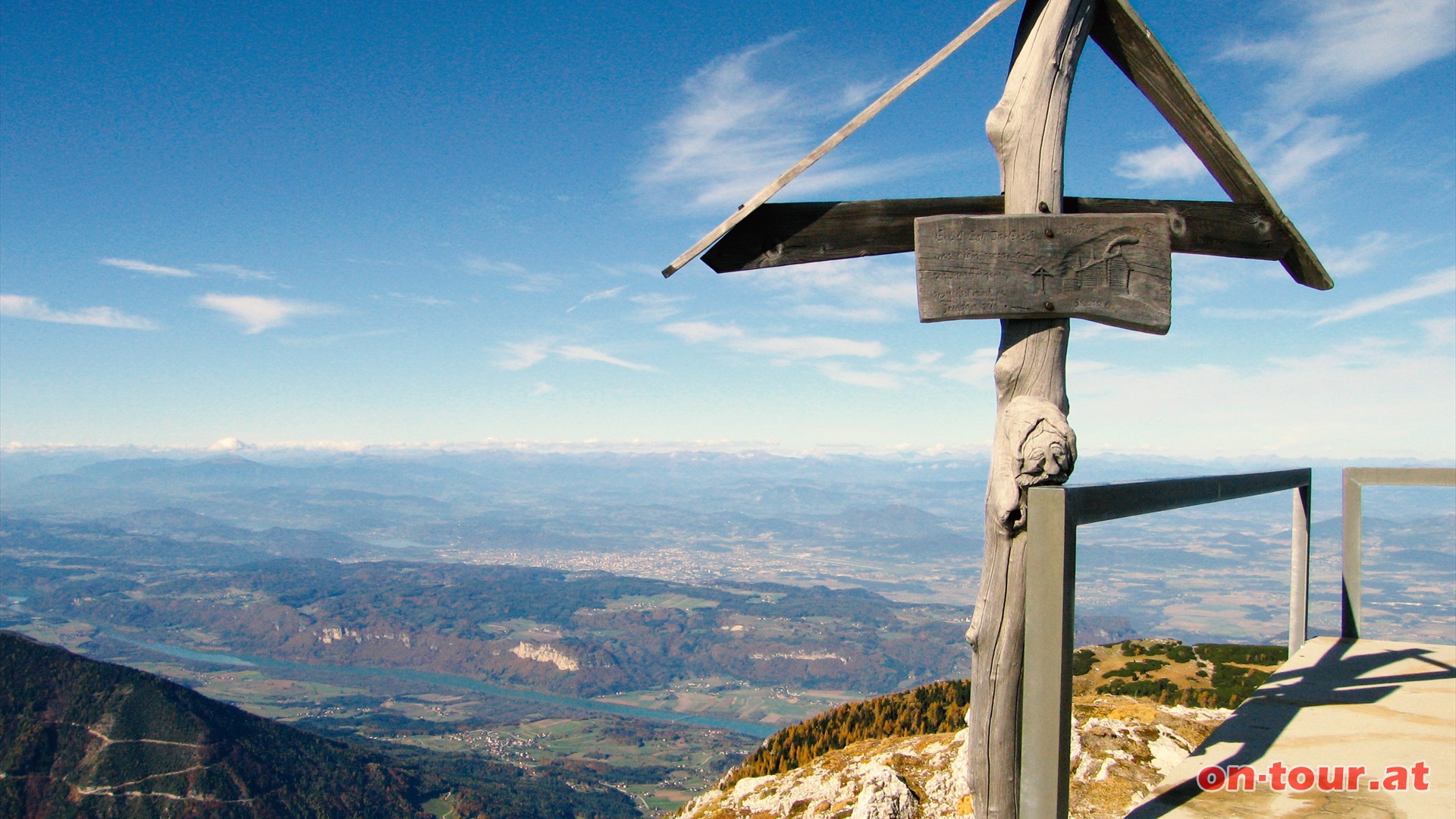 Sicherlich eine der schönsten Aussichtsterrasse im süd-östlichen Kärnten; der Hochobir.
