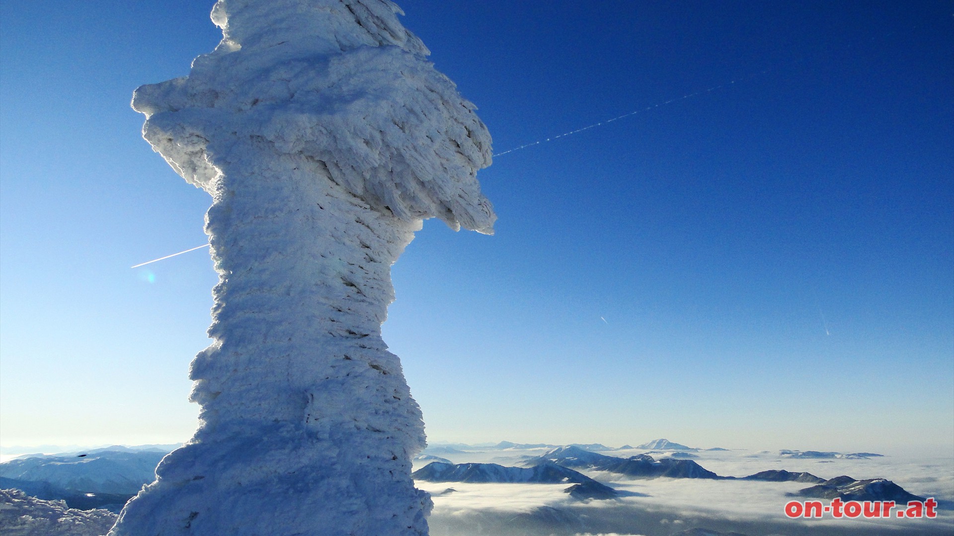 Abfahrtsvarianten; meist ber Wurzengraben; Schneegraben oder Schauerstein ebenso mglich.