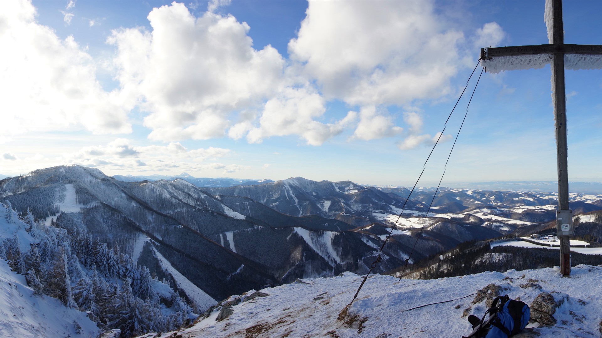 Blick zur Reisalpe und zum Muckenkogel