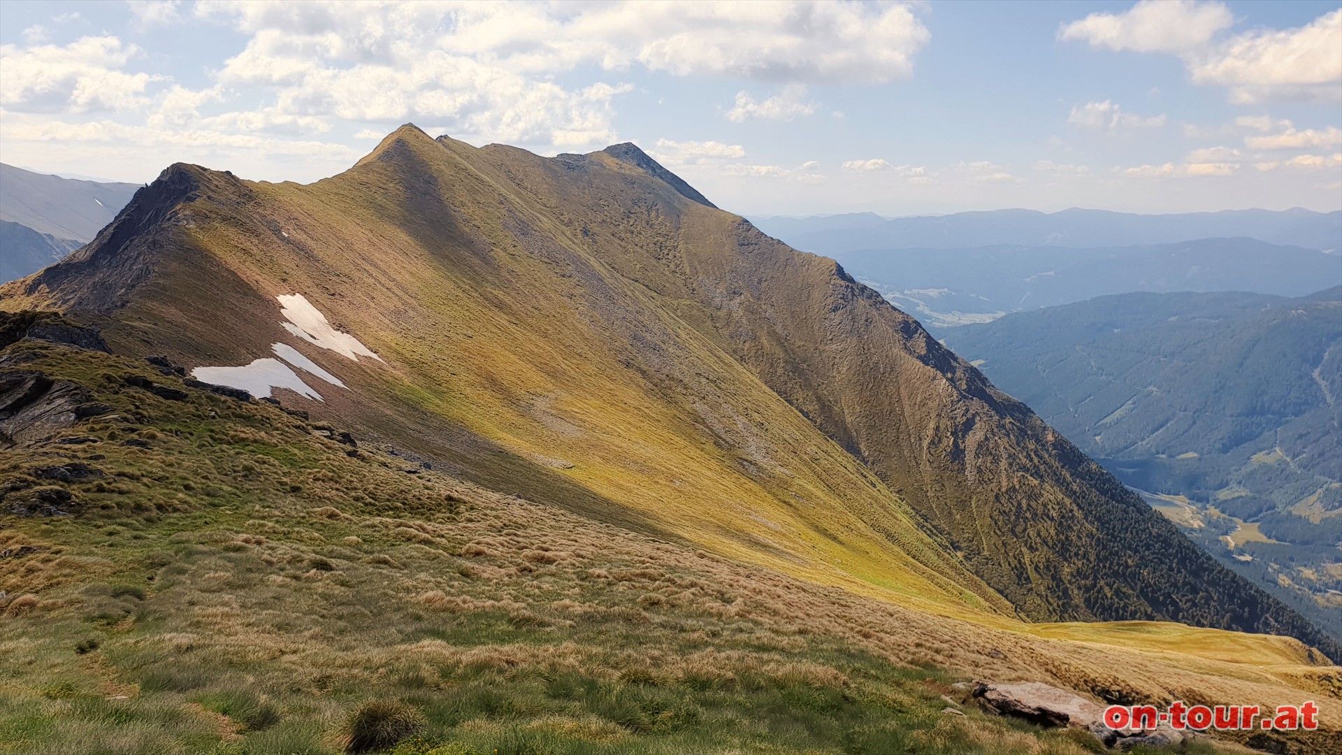 Weiter zu Aarfeldspitz und Narrenspitze.