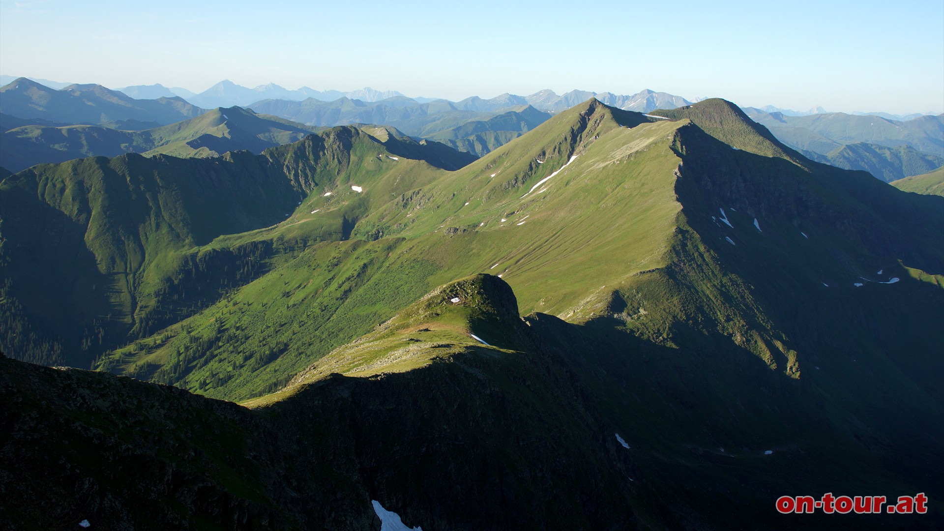 Blick zum Glattjoch.