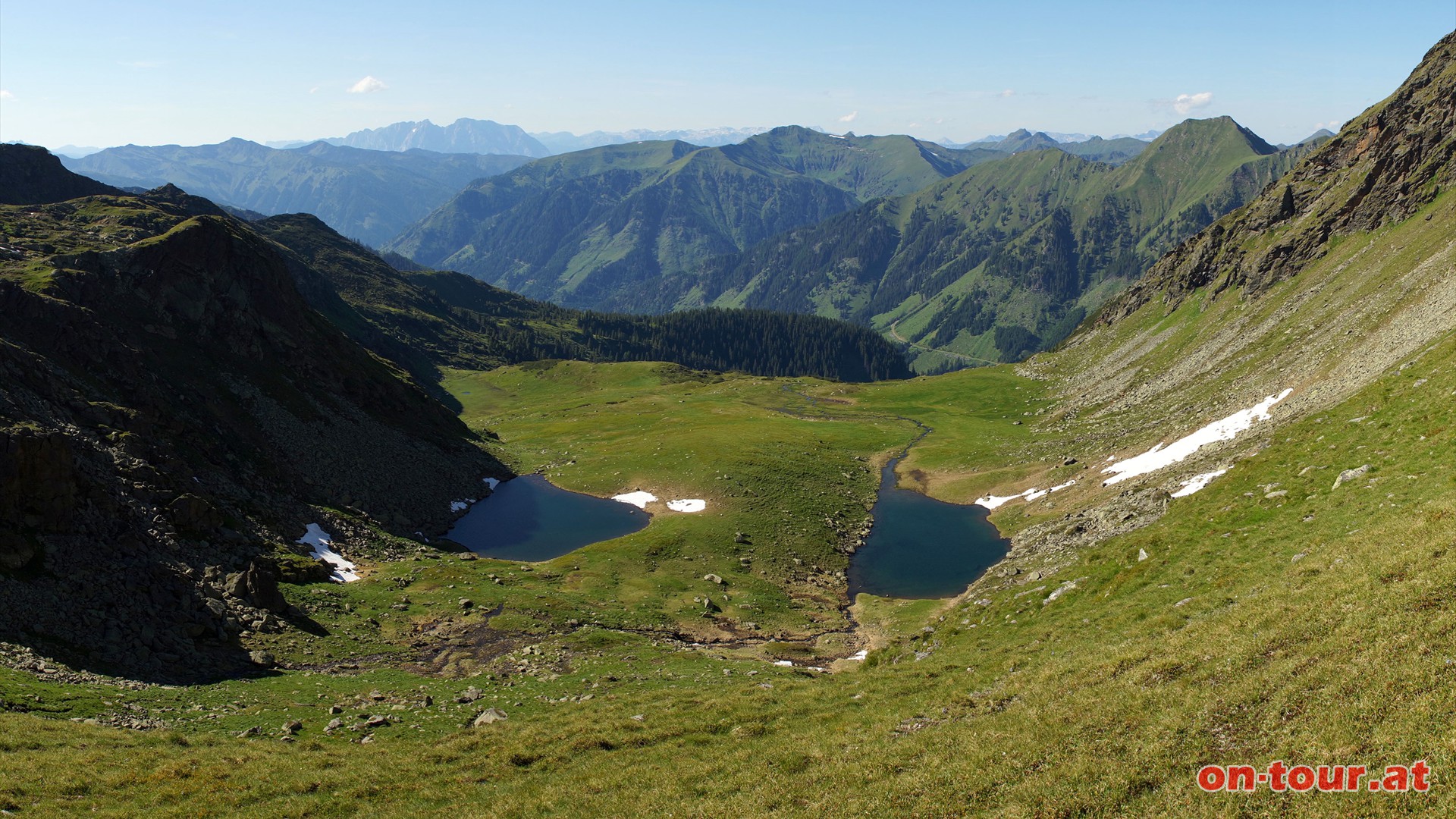 Rckblick ins Donnersbachtal.