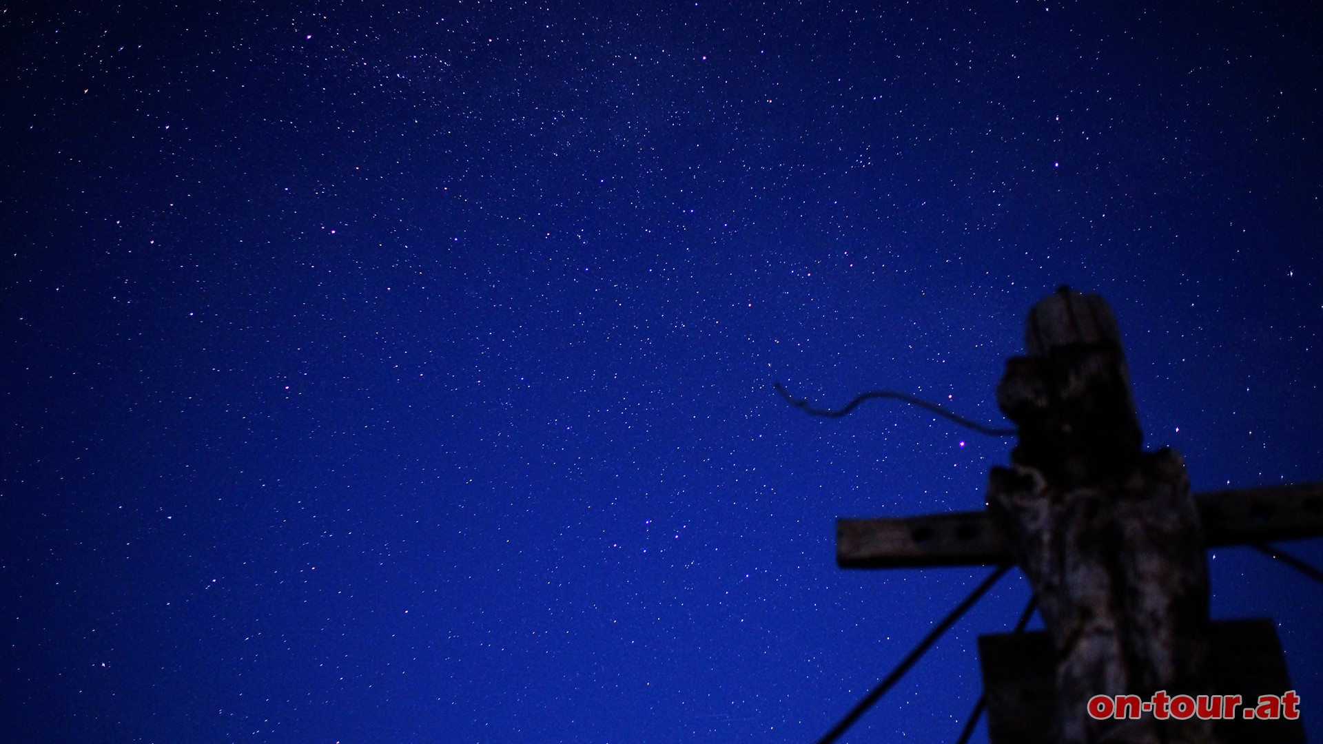 Sternenmeer. Abstieg wie Aufstieg (ev. auch erst am nchsten Morgen).