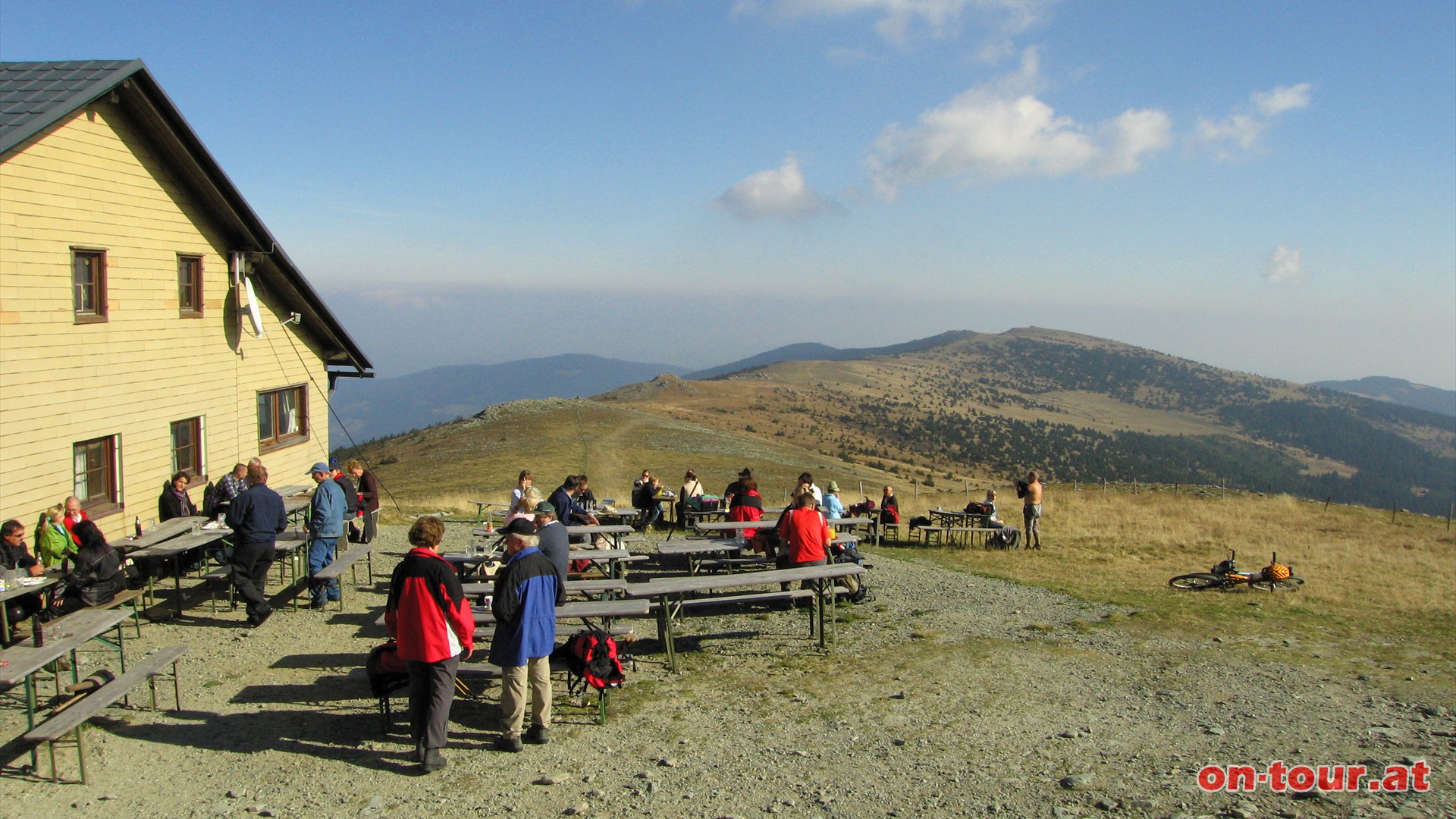 Wetterkoglerhaus am Hochwechsel.