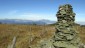 Rckblick nach Norden zum Schneeberg und zur Rax.